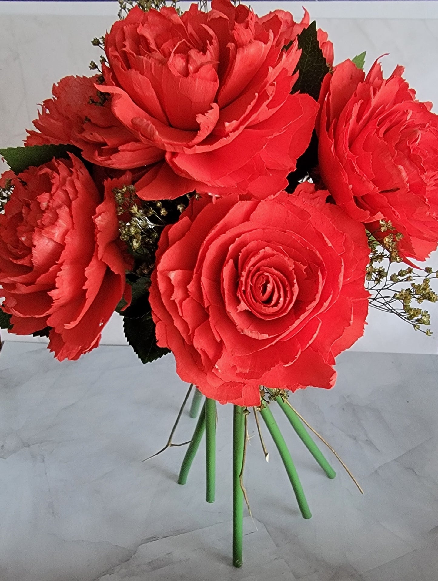 Sweetheart Ready-Made Wood Flower Arrangement