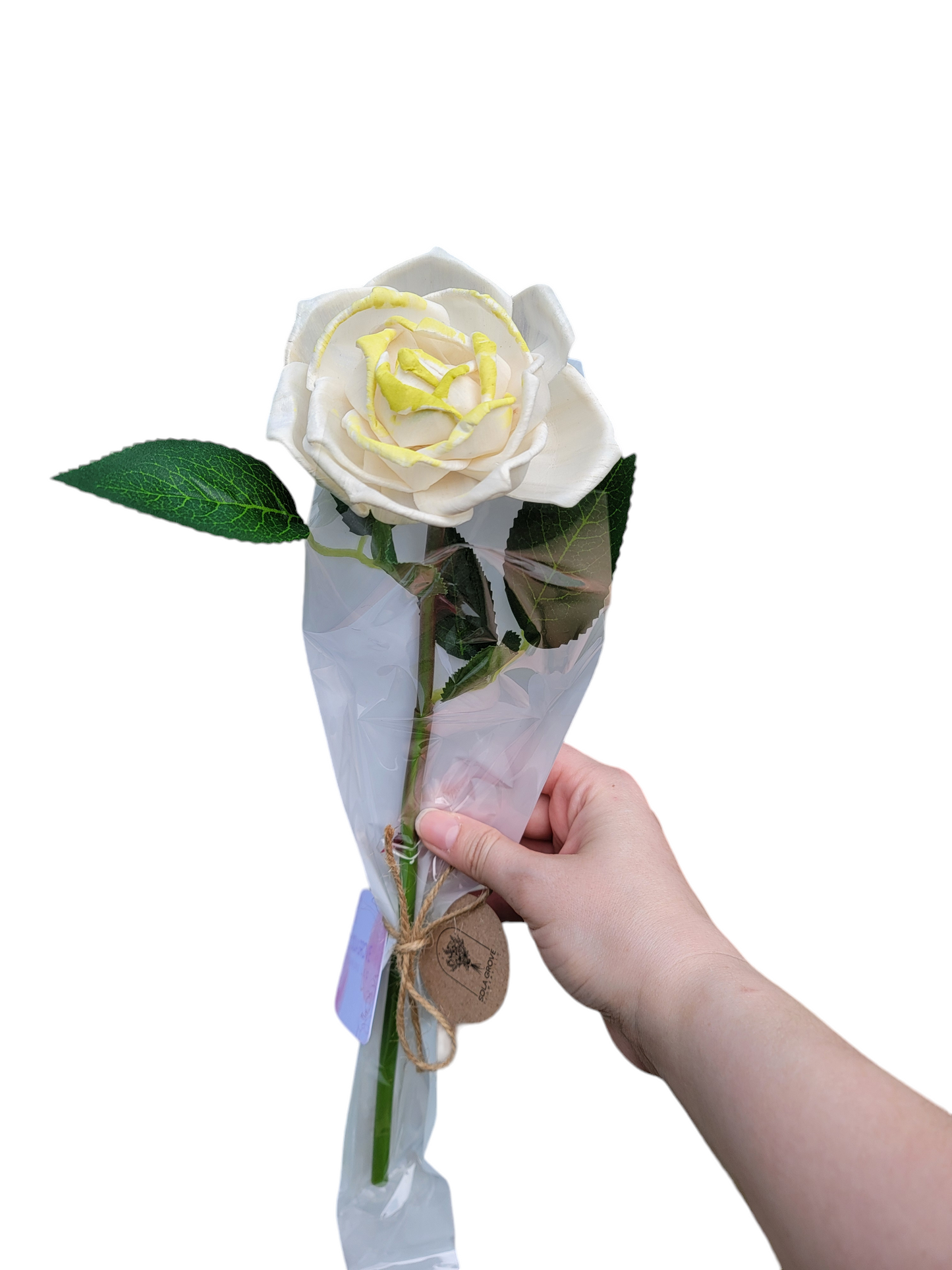 Single Stem Garden Rose Bouquet